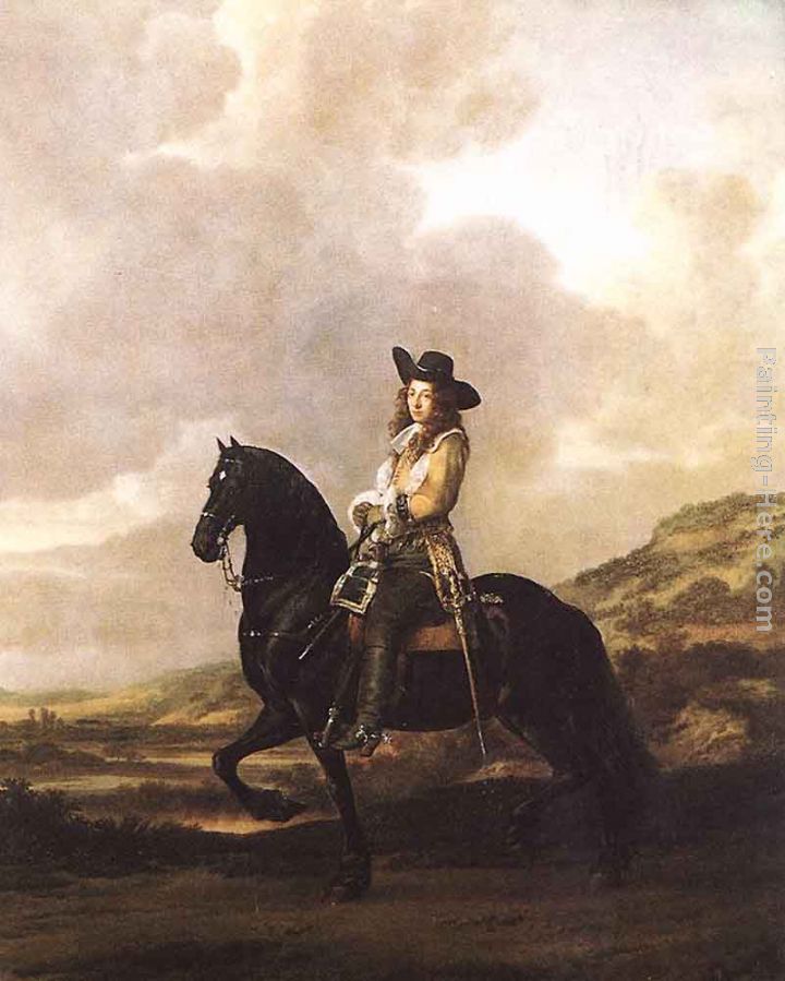 Equestrian Portrait of Pieter Schout painting - Thomas de Keyser Equestrian Portrait of Pieter Schout art painting